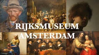 Rijksmuseum Amsterdam  Amsterdam Vlog  Museum  Rembrandt  Vincent Van Gogh  Van Gogh  Travel [upl. by Drapehs610]