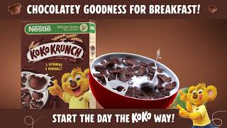 Koko Krunch  Wholegrain Chocolatey Goodness [upl. by Puttergill]