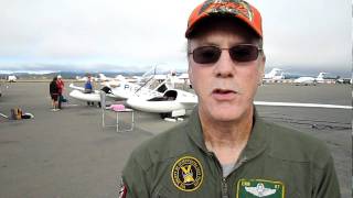 Pipistrel Cafe challenge 2011 Dave Morss Interview [upl. by Elimac]