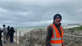 Seven Sisters cliff Eastbourne 29 Oct 2024 [upl. by Thorman]