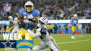 Dallas Cowboys vs Los Angeles Chargers  2023 Week 6 Game Highlights [upl. by Ateiluj]