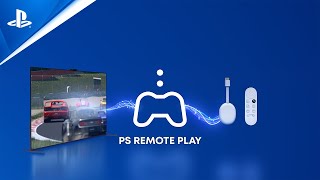 PS Remote Play on Android TV OS devices amp Chromecast with Google TV  PS5 [upl. by Yror]