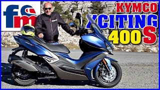 KYMCO Xciting S 400  Review y prueba [upl. by Yusem]