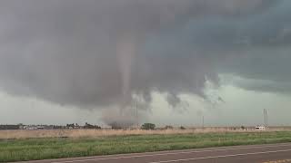 Tornado Touches Down in Northwest Kansas [upl. by Hum151]