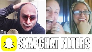 Snapchat Filters on Chatroulette [upl. by Yenffad]