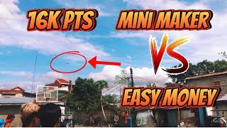 MINI MAKER VS EASY MONEY HALIMAW SA STREET FIGHT  KARERA NG KALAPATI [upl. by Norb]