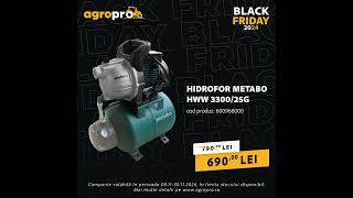 Hidrofor Metabo HWW 330025 G blackfriday [upl. by Adnic]