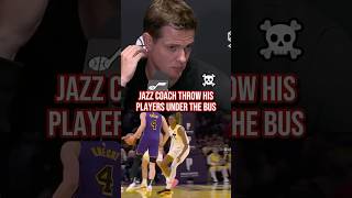 This is hilarious 😂 nba nbashorts daltonknecht utahjazz lakers nbahighlights basketball [upl. by Tesil]