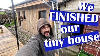 Amazing Achievement tiny house project is now COMPLETE [upl. by Breena561]