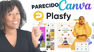 Plasfy reseña se compara a Canva [upl. by Llyrat938]