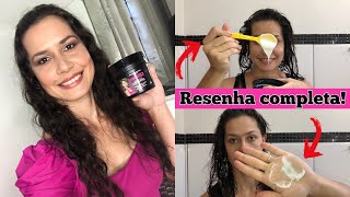 RESENHA COMPLETA DE MASCARA PARA ONDULADAS [upl. by Ahsekal]