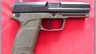 Airsoft  KSC USP 45 shooting tests [upl. by Airdna410]