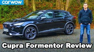 Cupra Formentor 2021 review  a Golf R in disguise [upl. by Oleta]