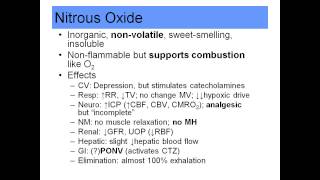 OLD VIDEO  ANES 475  Lecture 5  Part 1 [upl. by Alessandra]