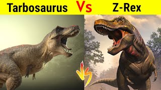 Tarbosaurus Vs zhuchengtyrannus  किस Dinosaur की होगी जीत [upl. by Rea516]