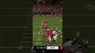 🌌BiG10🏆Championship Michigan drives 96 yards for TD to even score 14–14 with Ohio Ohio State 2qtr [upl. by Ellehsim]