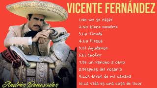 VICENTE FERNÁNDEZ  RANCHERAS MIX  10 GRANDES EXITOS [upl. by Enilrac]