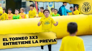 El Torneo 3x3 Groguet entretiene la previa del Alavés [upl. by Parthena]