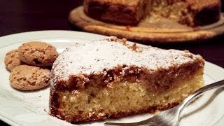 Torta amaretti e ricotta  Le video ricette di Lara [upl. by Eelahs737]