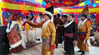 Ladakhi marriage dance Tashi’s pa [upl. by Naerol]