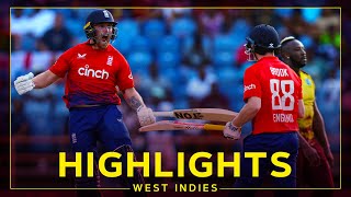 Final Over Drama  Highlights  West Indies v England  3rd T20I [upl. by Pinkham]