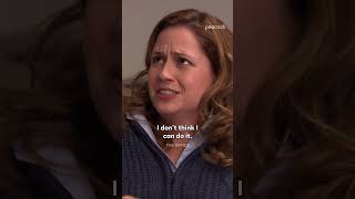 Pam has the best support system TheOffice PamBeesly JimHalpert MichaelScott Shorts [upl. by Willner]