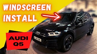 How To Install a Windscreen  AUDI Q5 [upl. by Cosimo]