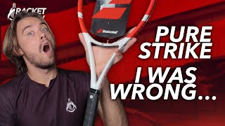 Babolat Pure Strike 100 16x20 2024 Review by Gladiators [upl. by Atinhoj43]