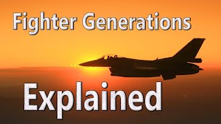 Evolution of Fighter Jets  Koala Explains Fighter Generations and their Differences [upl. by Thebazile]