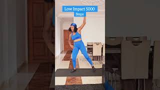 DO THIS low Impact 5000 Steps Sweaty and fun homeworkout lowimpactworkout shorts [upl. by Anigroeg]