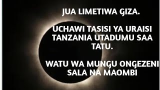 JUA LIMETIWA GIZA UCHAWI TASISI YA URAISI TANZANIA UTADUMU SAA TATU MAMA HAJAPEWA KUONA [upl. by Eatnohs]