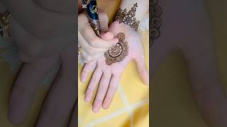 Beautiful Henna Design organichenna hennadesign shortvideo [upl. by Gavra]