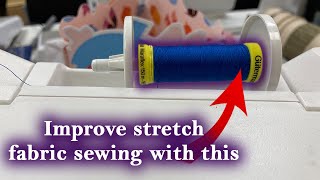 Sew Stretch Fabric The Proper Way [upl. by Zora]