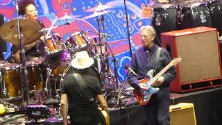 Santana w Eric Clapton  Black Magic Woman  Roadhouse Blues Crypto Arena LA CA 92423 [upl. by Bury]