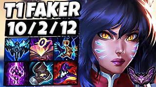 T1 Faker Ahri vs Neeko  MID  Lol Korea Master Patch 1311 ✅ [upl. by Rhines]