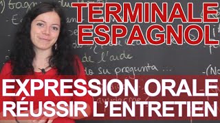 Lépreuve dexpression orale  réussir lentretien  Terminale  Espagnol  Les Bons Profs [upl. by Bedwell]