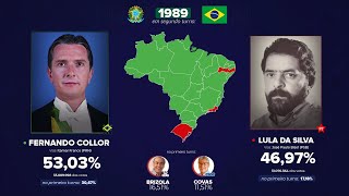 Todas as eleições presidenciais do Brasil 18912018  Remake [upl. by Asined]