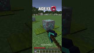 How Player Avoid Traps at different Ages vs Ranks minecraft shorts memes [upl. by Noakes397]