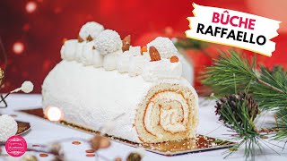 Bûche Raffaello caramel amp noix de coco pour un Noël tout en douceur [upl. by Fredie]