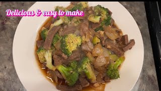 Butter garlic beef with ￼ broccoli viralvideo food video ￼ [upl. by Llenrag981]