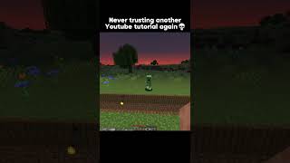 Never again 💀  minecraft minecraftshorts minecraftmemes [upl. by Aronek93]