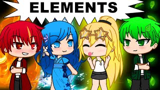 🔥💧 Elements 🌞🍃 Gacha Life Mini Movie [upl. by Anaiq]