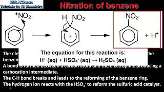 R3413 Nitration of benzene HL [upl. by Ahsam]