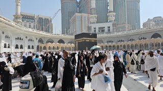 Makkah Haram Sharif  September 29 2024  Kaaba Live🔴  View Of Masjid Al Haram  Azan E Makkah [upl. by Shermy107]