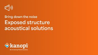 How To Quiet Noise In Open Ceilings  Open Ceilings Acoustical Solutions [upl. by Gilus]