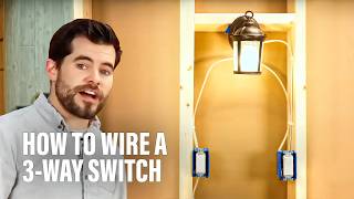 How to Wire a 3Way Switch [upl. by Aciraj897]