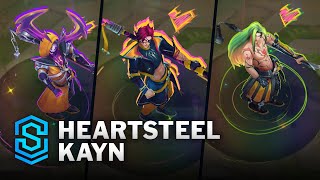 Heartsteel Kayn Skin Spotlight  PreRelease PBE  League of Legends [upl. by Schnorr]