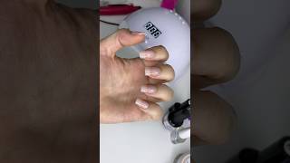 Fazendo UNHAS de gel sozinha EM CASA alongamentodeunha [upl. by Etnovaj155]