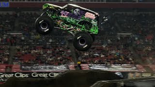 Monster Jam Tampa 2022 Grave Digger Freestyle 020522 [upl. by Rramaj462]