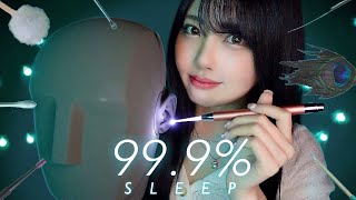 ASMR｜絶対寝ちゃう😴10種類の最高音質な耳かき👂声ありamp声なし [upl. by Aset]